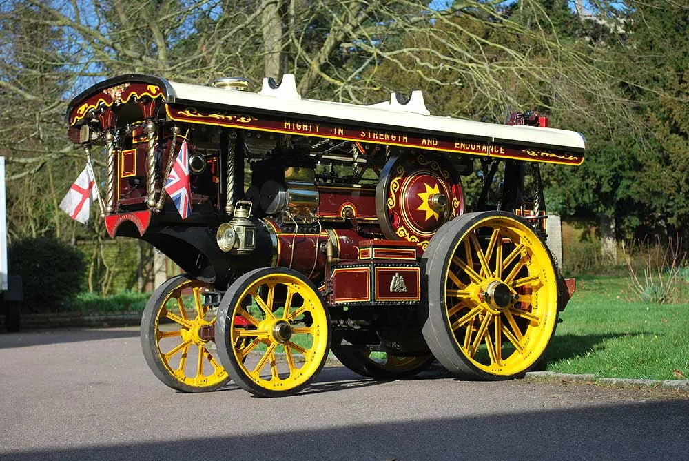 4 inch scale Fowler Showmans engine
