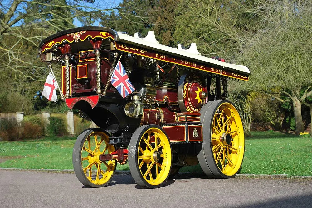 4 inch scale Fowler Showmans engine