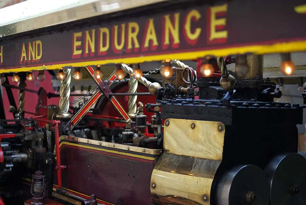 4 inch scale Fowler Showmans engine