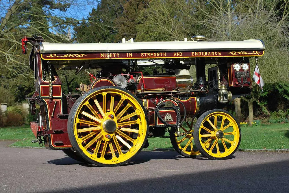 4 inch scale Fowler Showmans engine