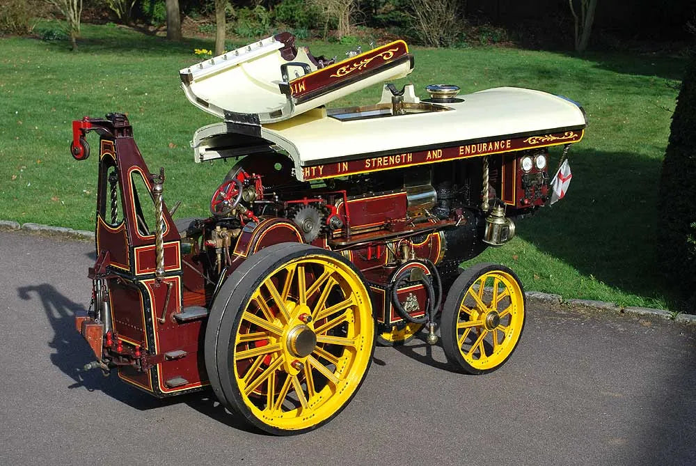 4 inch scale Fowler Showmans engine