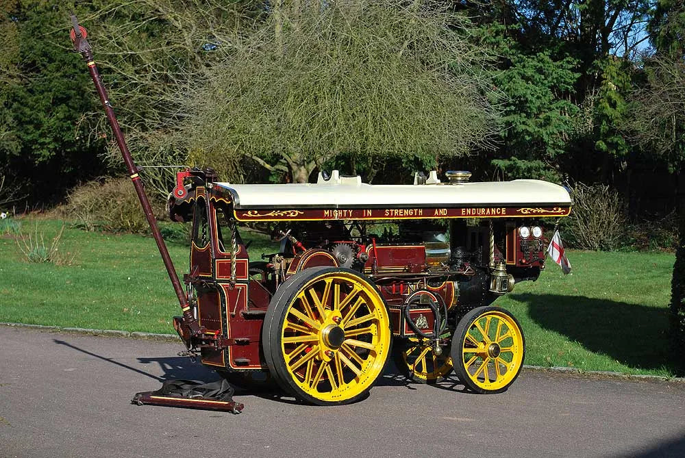 4 inch scale Fowler Showmans engine
