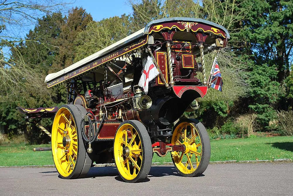 4 inch scale Fowler Showmans engine
