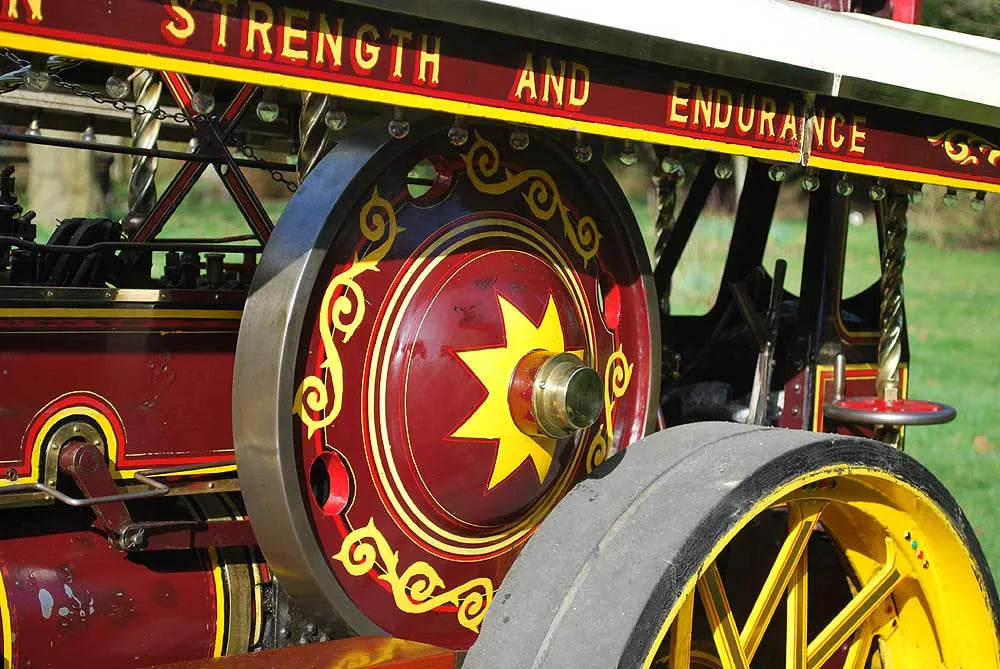 4 inch scale Fowler Showmans engine