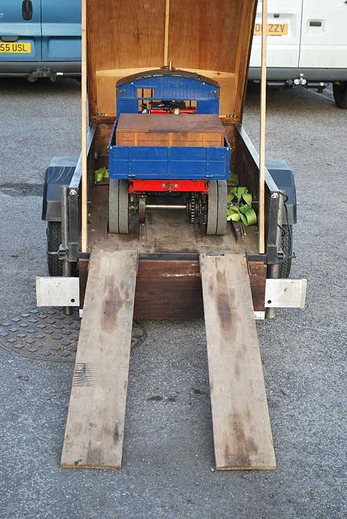 3 inch scale Foden with trailer