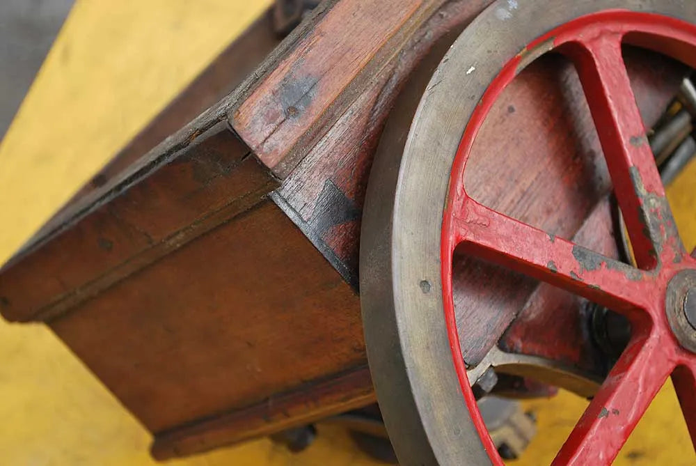 Old horizontal mill engine