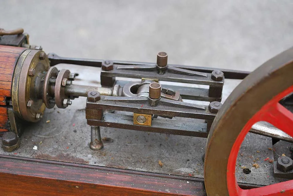 Old horizontal mill engine