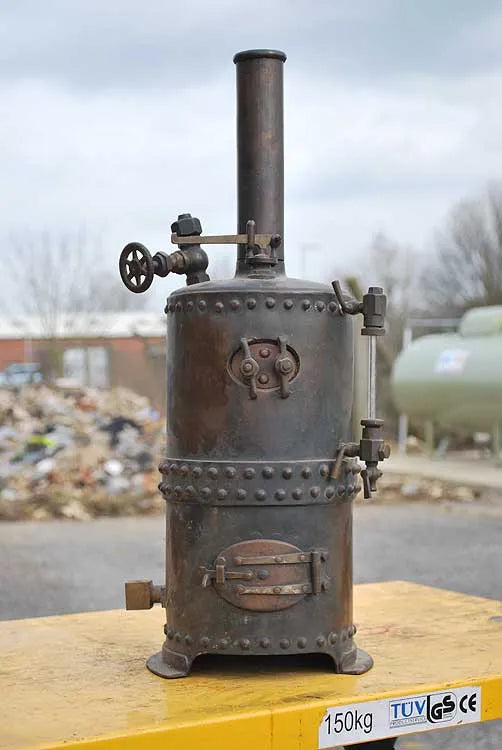 6 inch rivetted vertical boiler