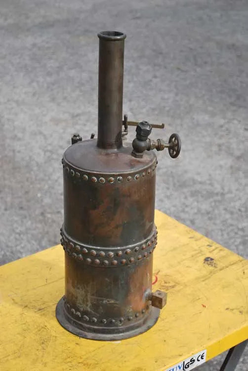 6 inch rivetted vertical boiler