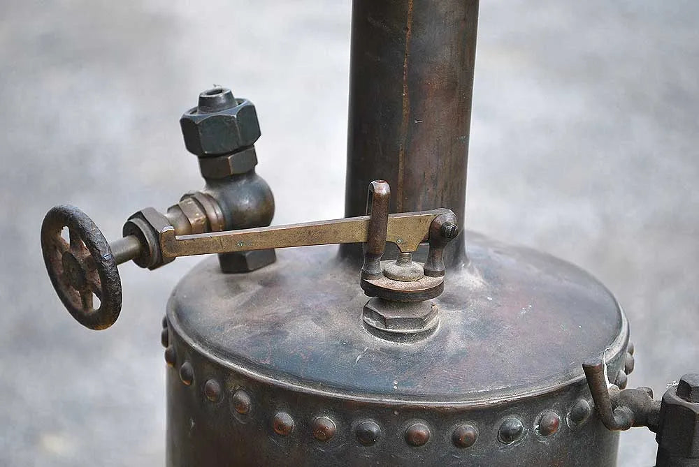 6 inch rivetted vertical boiler