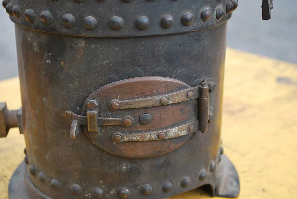 6 inch rivetted vertical boiler