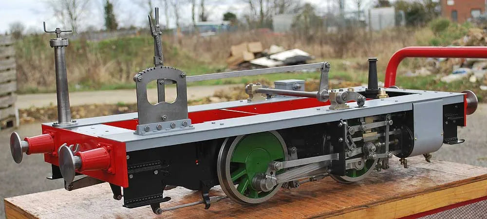 Part-built 7 1/4 inch gauge "Midge"