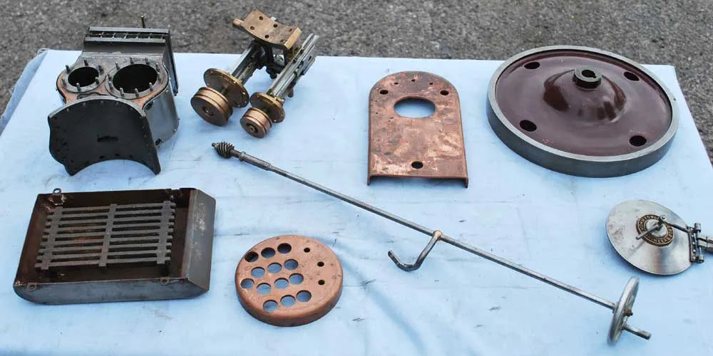 2 inch scale part-built Fowler DCC Showmans engine