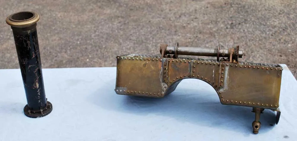 2 inch scale part-built Fowler DCC Showmans engine