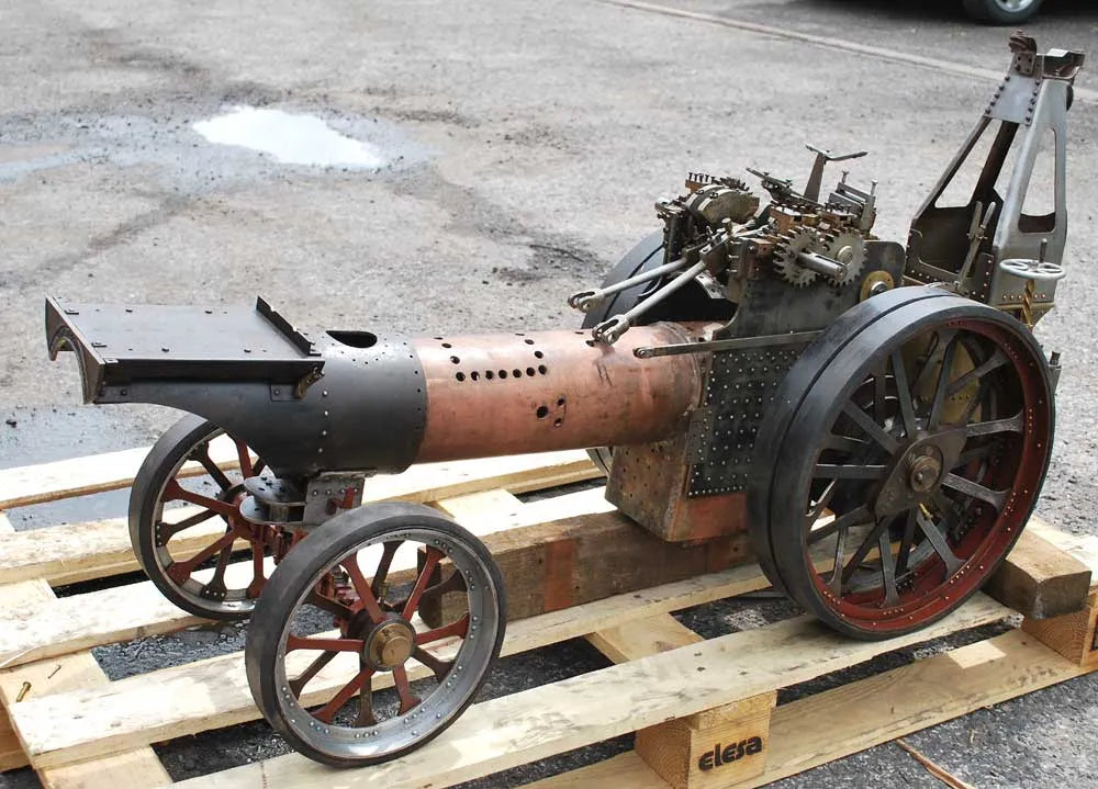 2 inch scale part-built Fowler DCC Showmans engine
