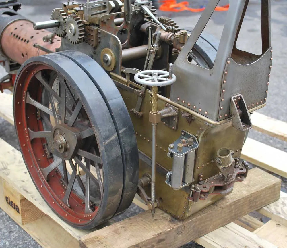 2 inch scale part-built Fowler DCC Showmans engine