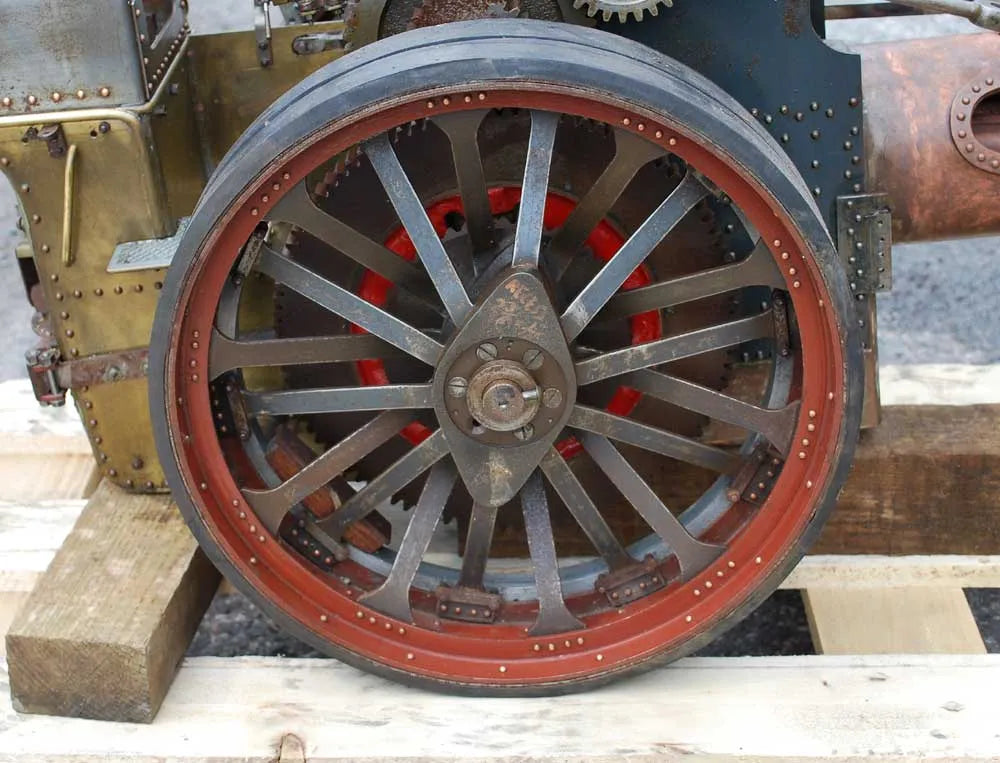 2 inch scale part-built Fowler DCC Showmans engine