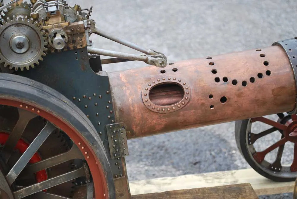 2 inch scale part-built Fowler DCC Showmans engine
