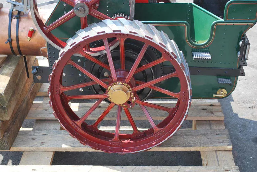 3 inch scale part-built Burrell agricultural engine