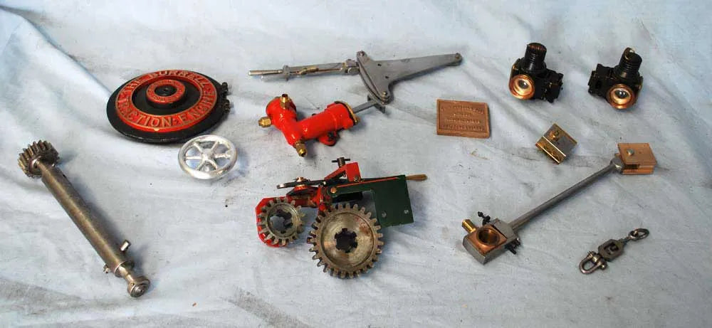 3 inch scale part-built Burrell agricultural engine