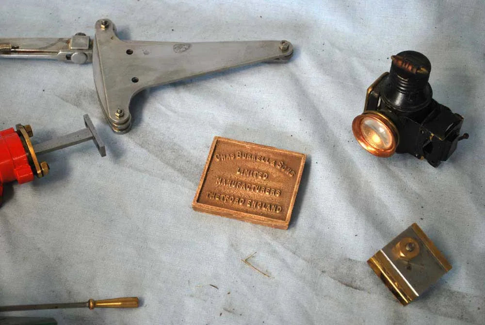 3 inch scale part-built Burrell agricultural engine