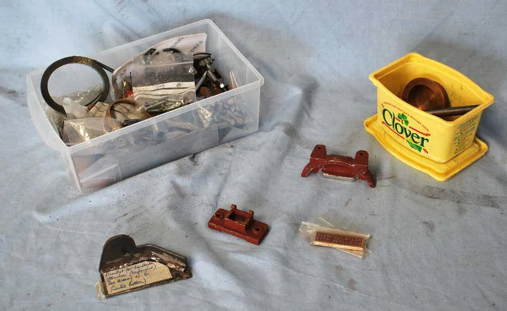 3 inch scale part-built Burrell agricultural engine