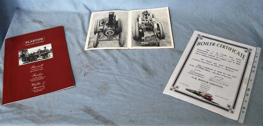 3 inch scale part-built Burrell agricultural engine