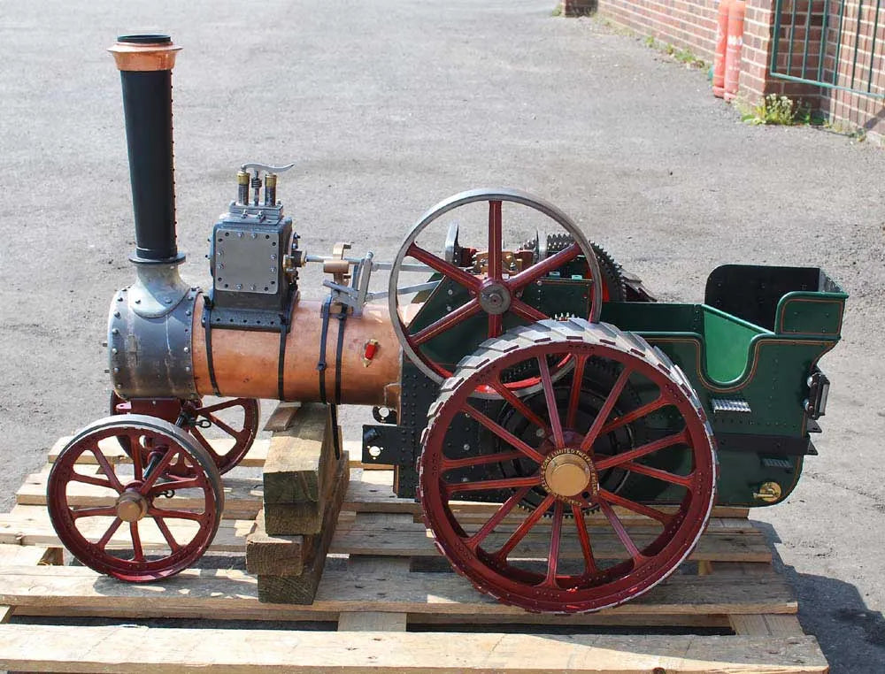 3 inch scale part-built Burrell agricultural engine