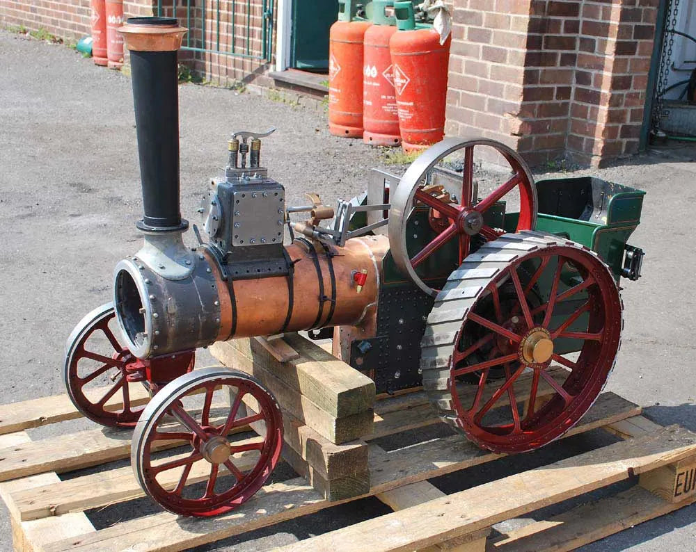3 inch scale part-built Burrell agricultural engine