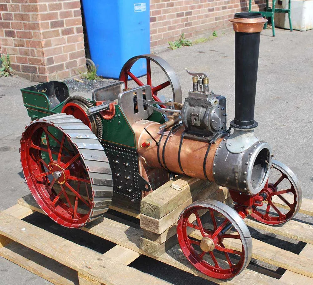 3 inch scale part-built Burrell agricultural engine