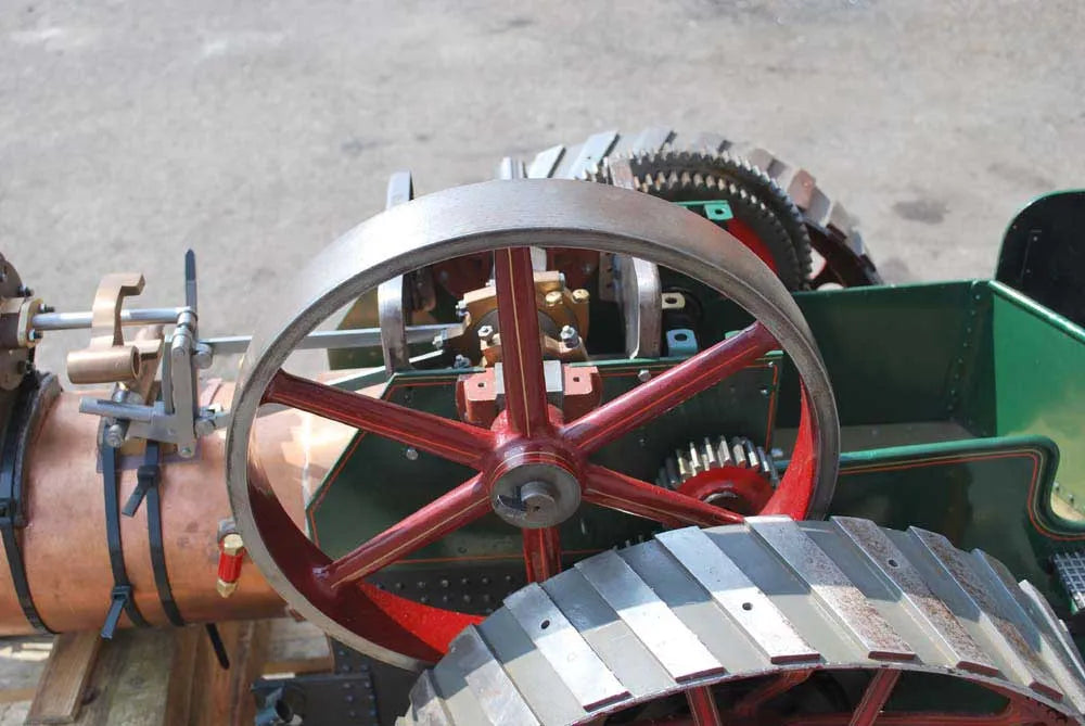 3 inch scale part-built Burrell agricultural engine