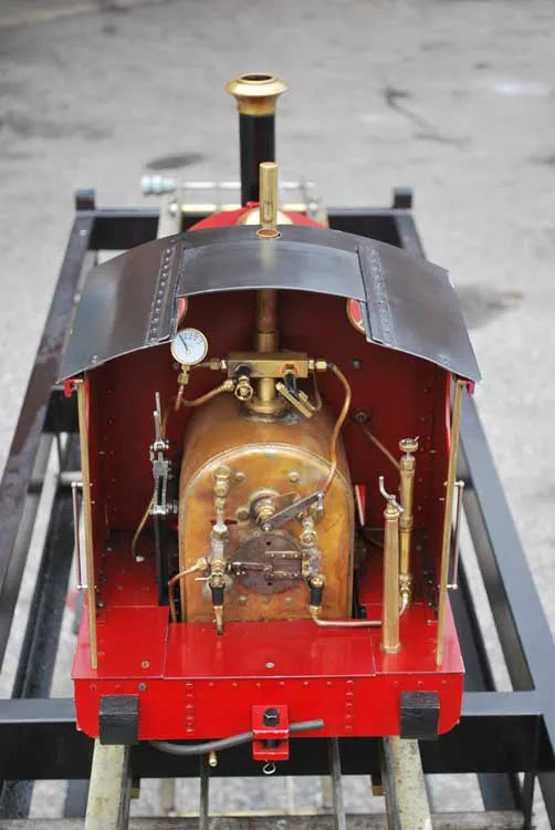 3 1/2 inch gauge Hunslet 0-4-0ST "Conway"