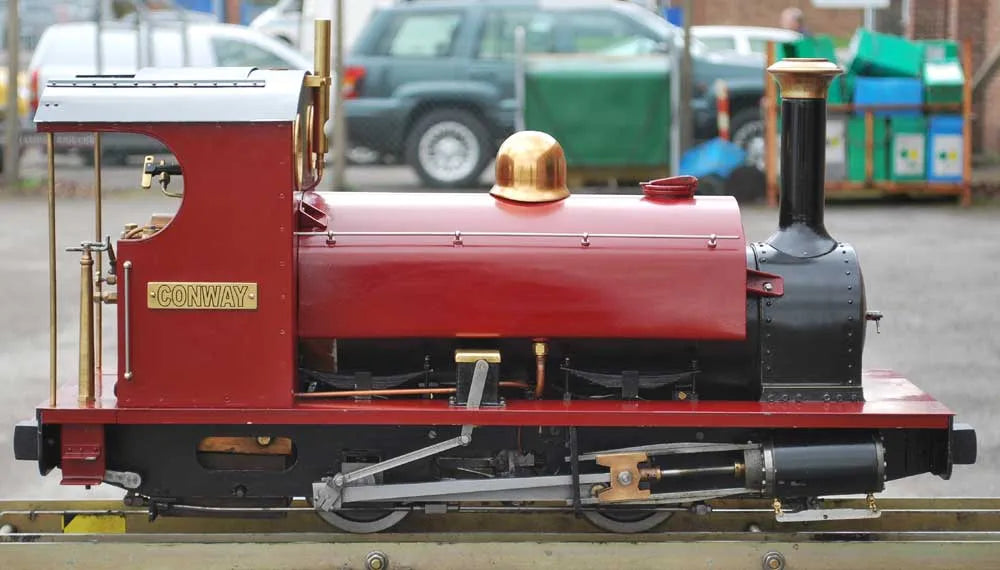 3 1/2 inch gauge Hunslet 0-4-0ST "Conway"