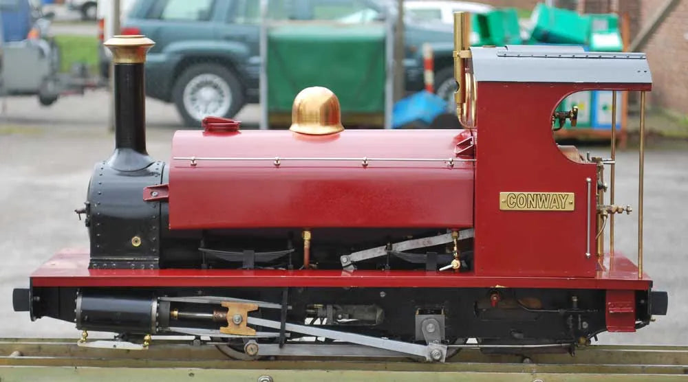 3 1/2 inch gauge Hunslet 0-4-0ST "Conway"