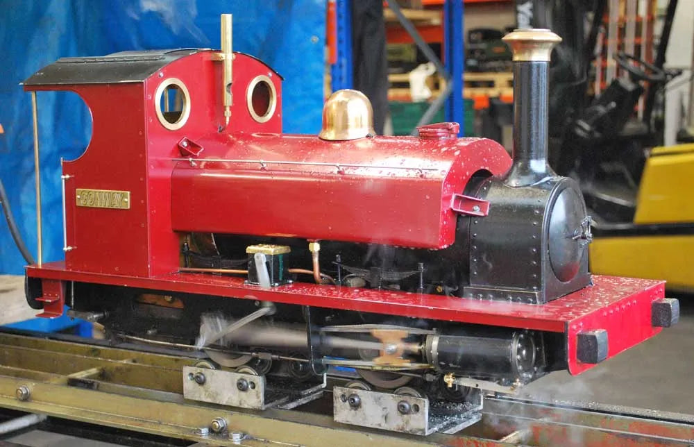 3 1/2 inch gauge Hunslet 0-4-0ST "Conway"
