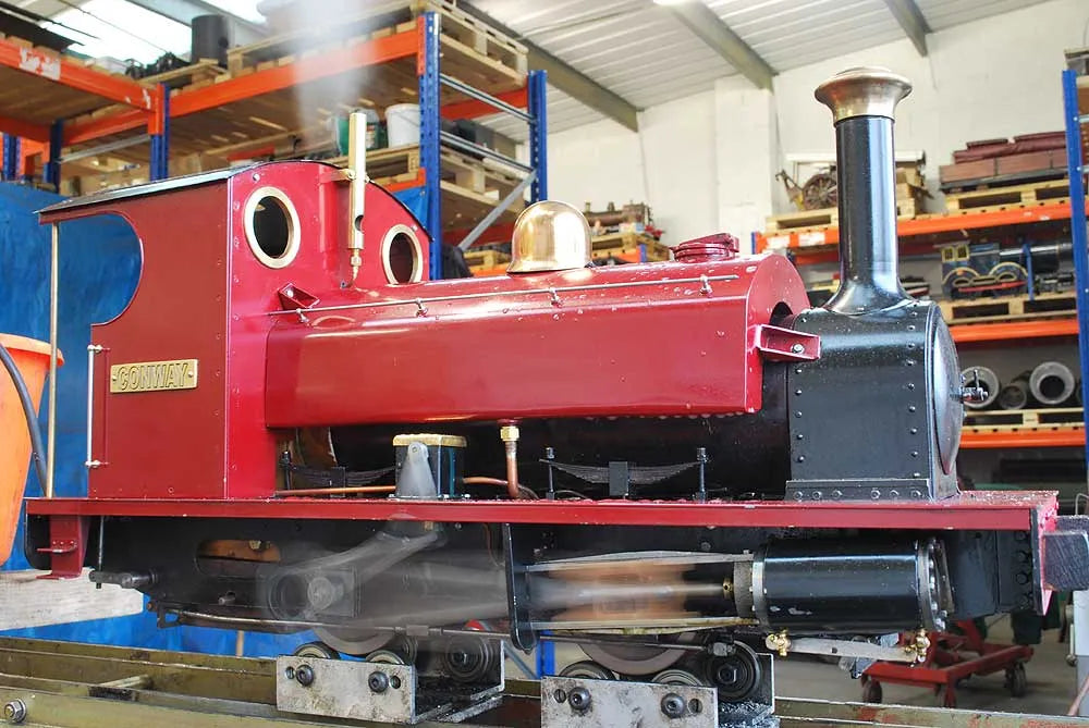 3 1/2 inch gauge Hunslet 0-4-0ST "Conway"
