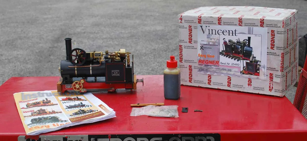 Gauge 1 Regner Vincent with track
