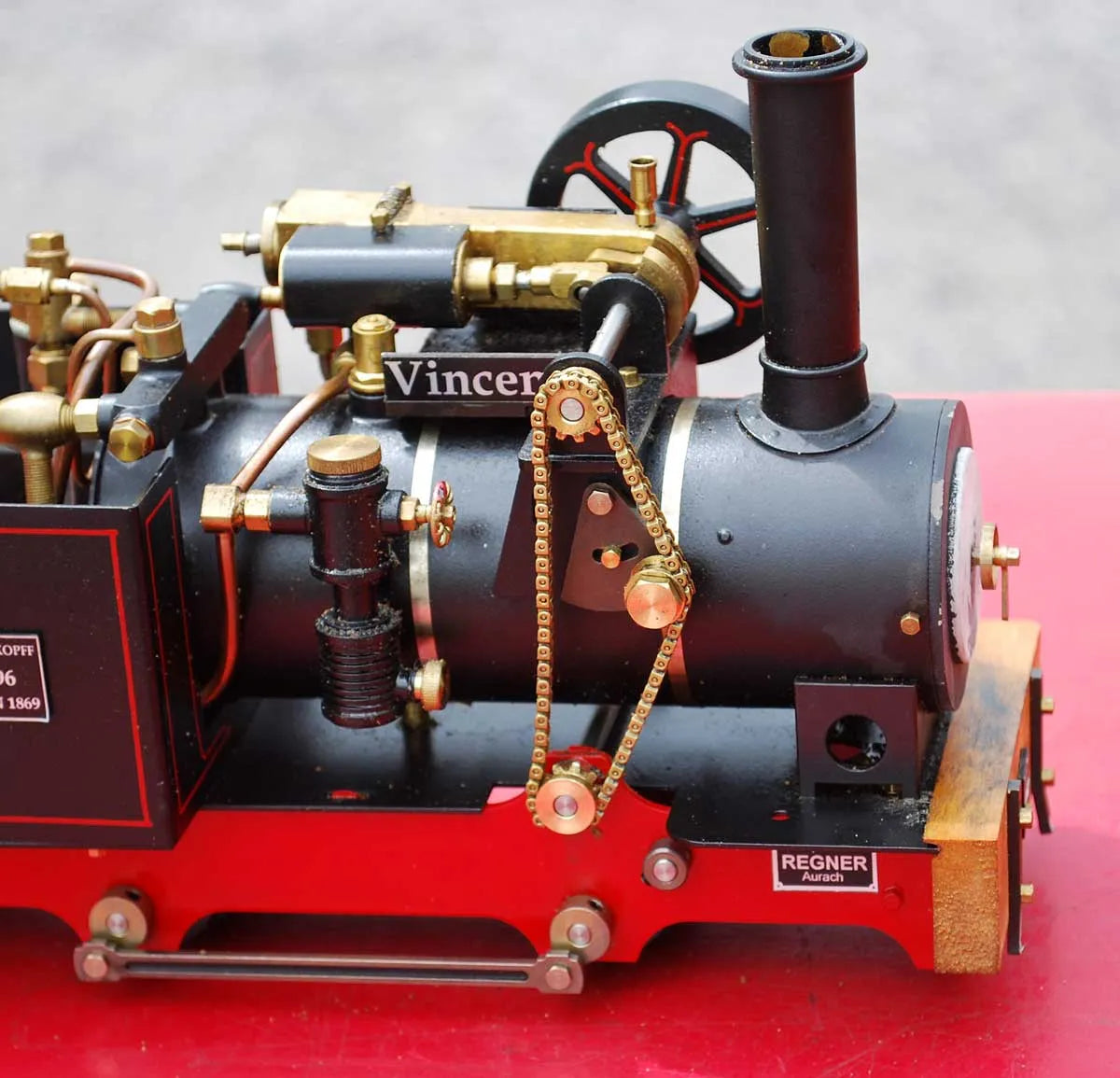 Gauge 1 Regner Vincent with track