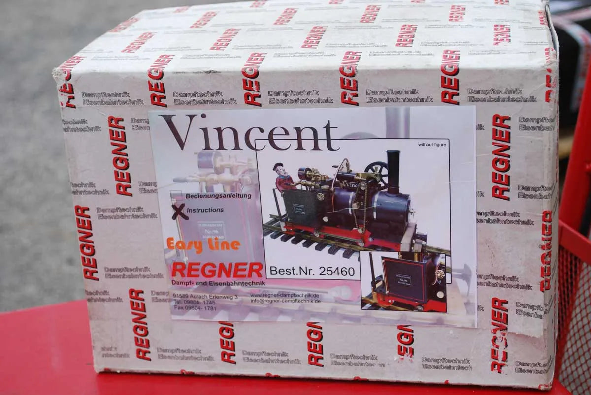 Gauge 1 Regner Vincent with track