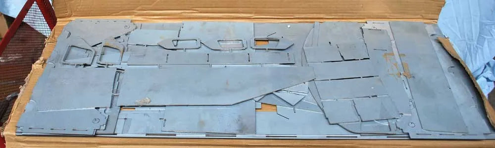 Part-built 7 1/4 inch gauge "Highlander"
