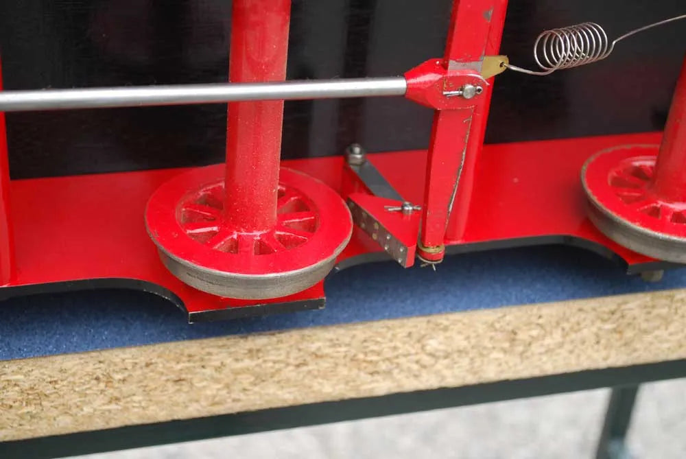5 inch gauge ground level driving truck (red seat, 4 wheels)