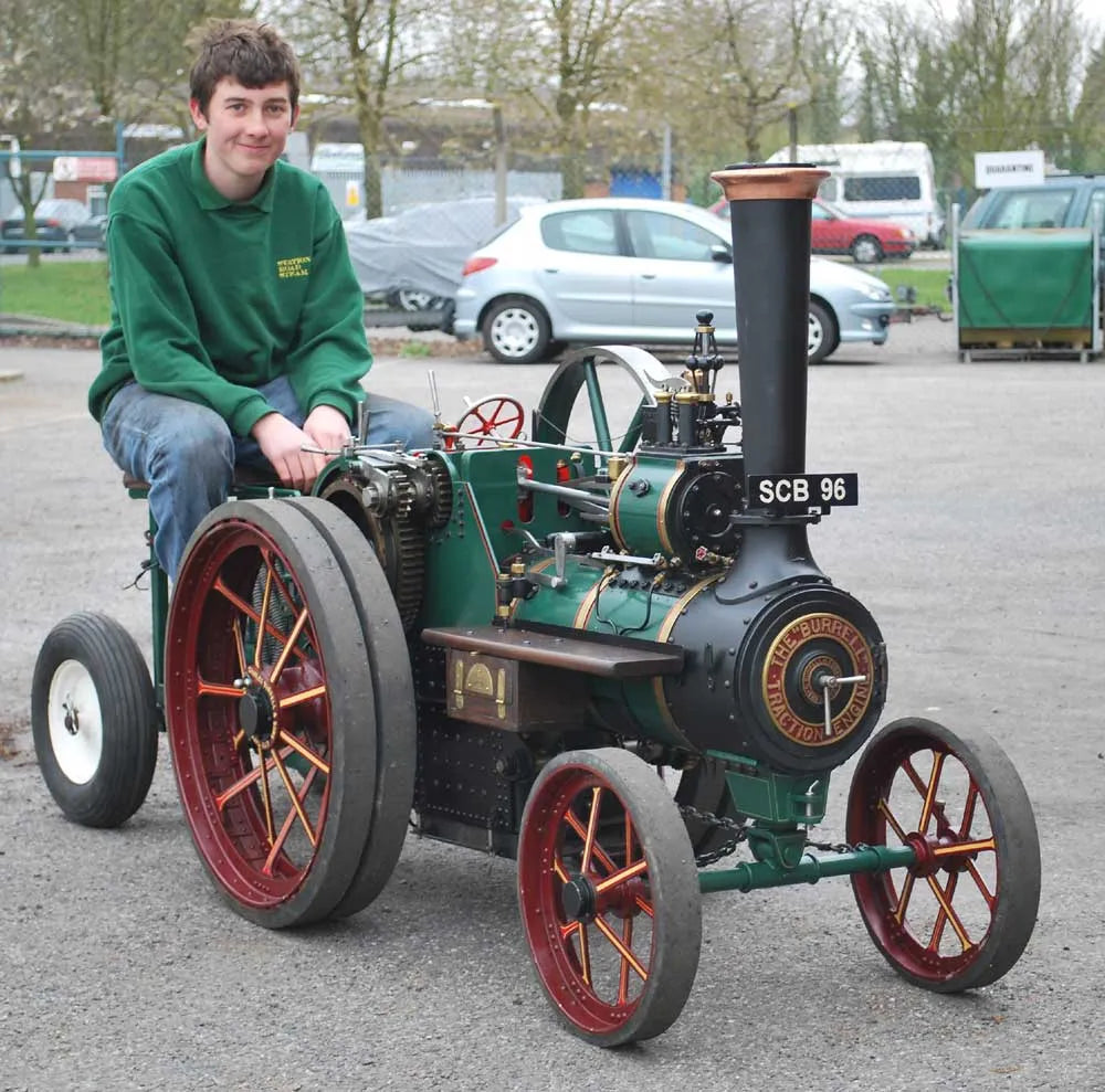 4 1/2 inch sale Burrell traction engine