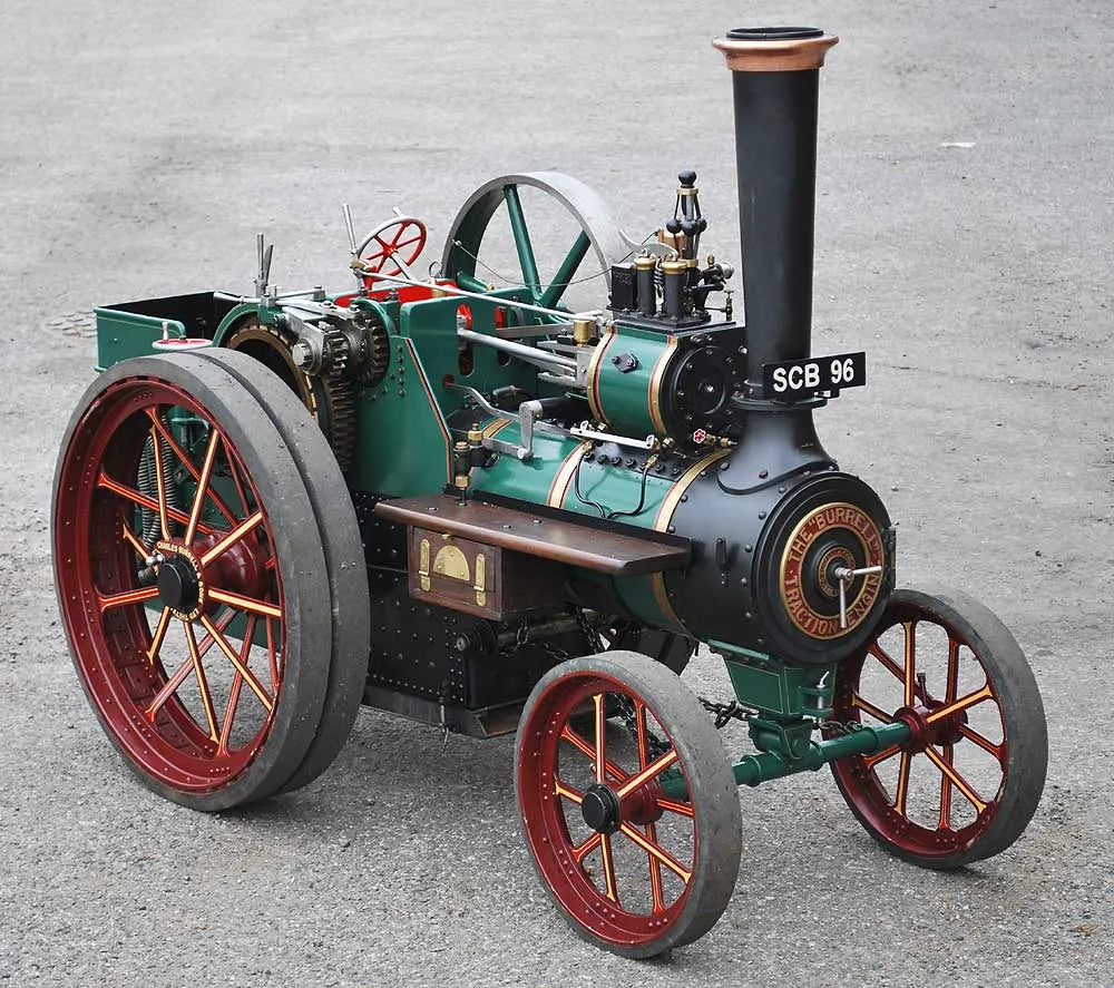 4 1/2 inch sale Burrell traction engine