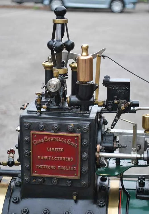 4 1/2 inch sale Burrell traction engine