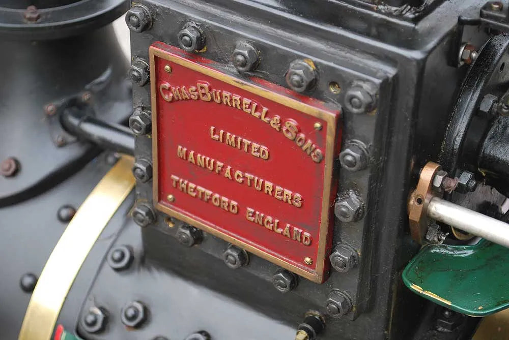 4 1/2 inch sale Burrell traction engine