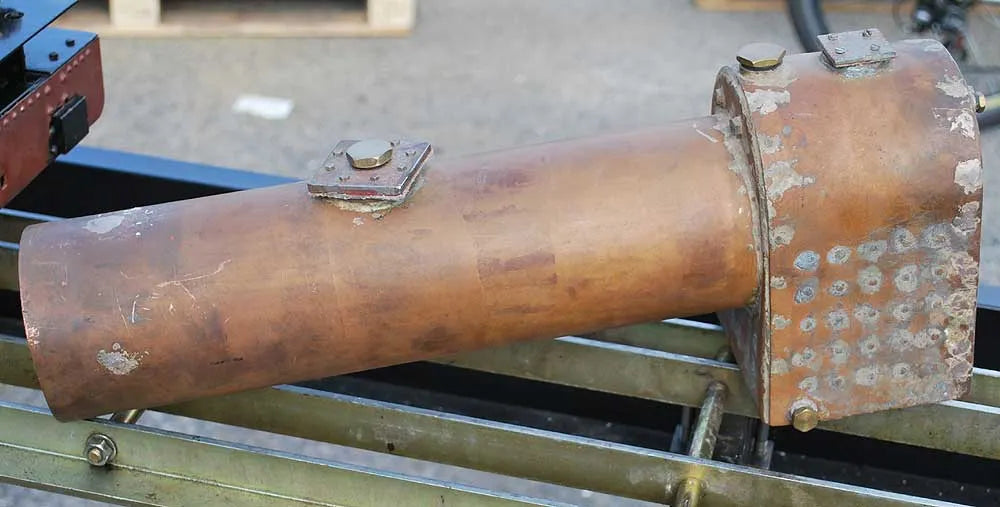 3 1/2 inch gauge part-built "Conway"