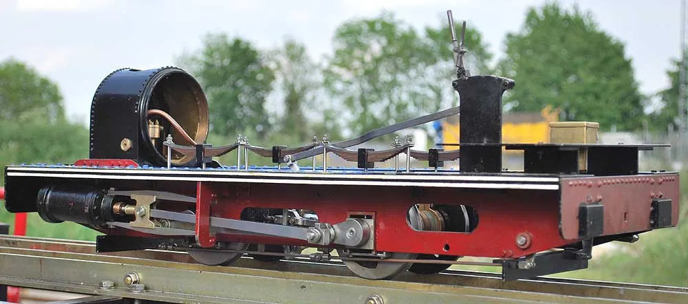 3 1/2 inch gauge part-built "Conway"