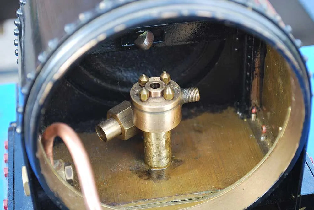 3 1/2 inch gauge part-built "Conway"