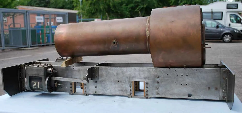 5 inch gauge part-built "Sweet Pea" with Morewood boiler