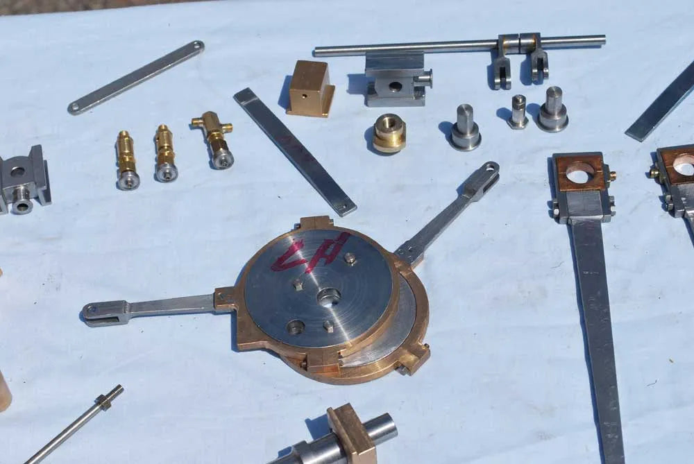 5 inch gauge part-built "Crampton"